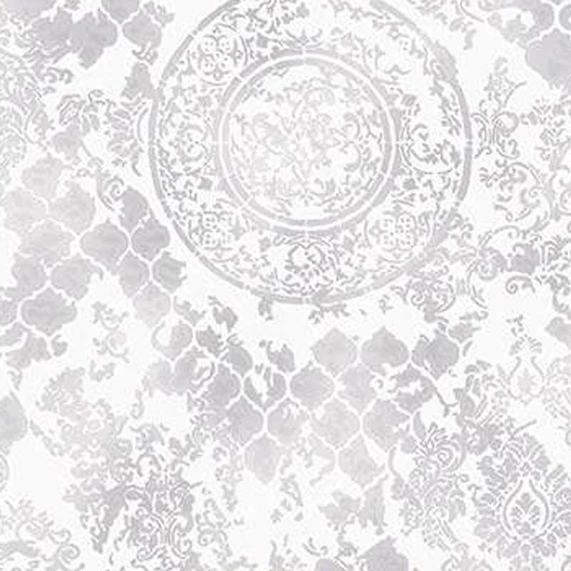 کاغذ دیواری ماشروم ، کد 6826 ، داماسک مدرن طوسی